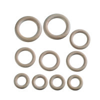Holzringe, Set, roh, 4x ø 40/ 4x ø 56/  2x ø 70 mm 10 - teilig