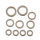 Holzringe, Set, roh, 4x ø 40/ 4x ø 56/  2x ø 70 mm 10 - teilig
