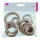 Holzringe, Set, roh, 4x ø 40/ 4x ø 56/  2x ø 70 mm 10 - teilig