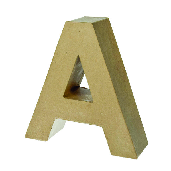 Buchstabe, A - H 17,5 x B 16,9 x T 5,5 cm