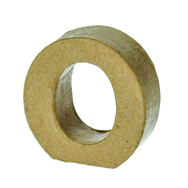Buchstabe, O - H 5 x B 5 x T 2 cm