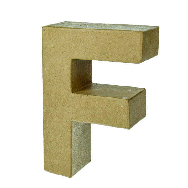 Buchstabe, F - H 17,5 x B 11,9 x T 5,5 cm
