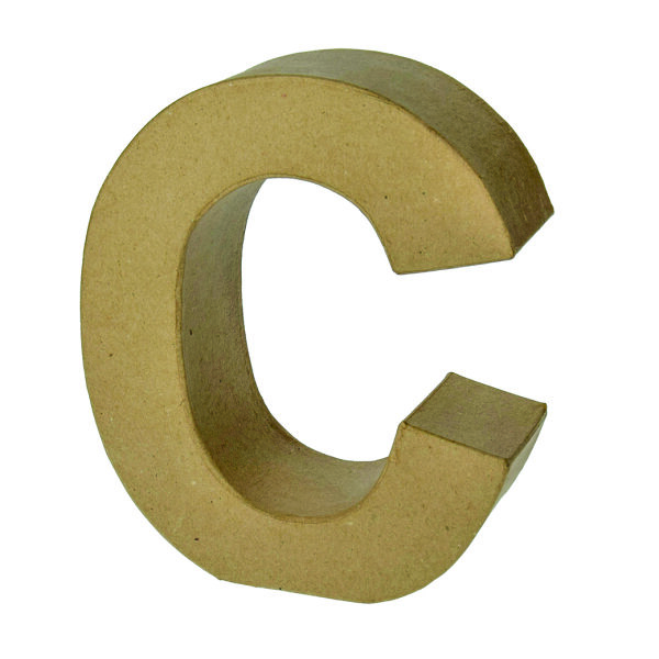 Buchstabe, C - H 17,5 x B 14,8 x T 5,5 cm