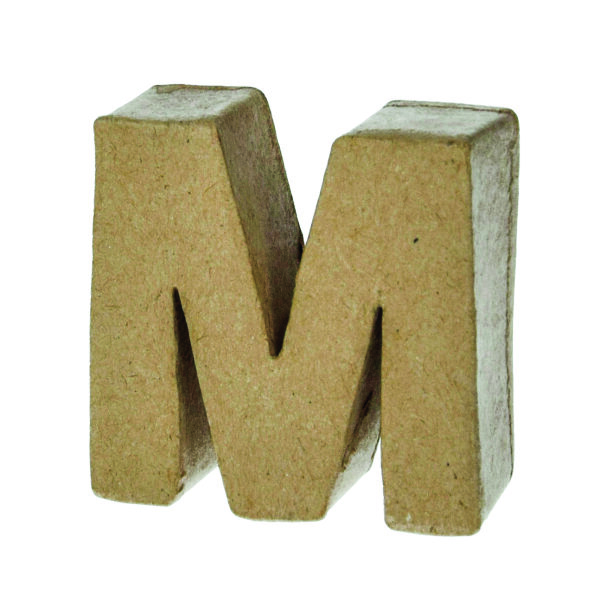 Buchstabe, M - H 5 x B 5 x T 2 cm