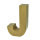 Buchstabe, J - H 17,5 x B 11,1 x T 5,5 cm