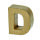 Buchstabe, D - H 5 x B 4,5 x T 2 cm