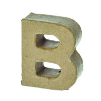 Buchstabe, B - H 5 x B 4,2 x T 2 cm