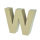 Buchstabe, W - H 10 x B 12,3 x T 3 cm