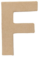 Buchstabe, F - H 10 x B 6,8 x T 3 cm