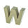 Buchstabe, W - H 5 x B 6,4 x T 2 cm