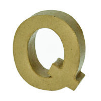 Buchstabe, Q - H 10 x B 9 x T 3 cm