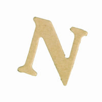 Buchstabe N 10 St.