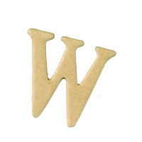 Buchstabe, W, 10 St.