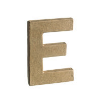 Buchstabe 3D, E, 10 St.