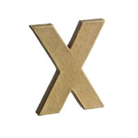 Buchstabe 3D, X, 10 St.
