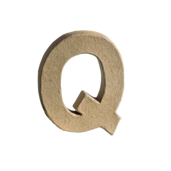 Buchstabe 3D, Q, 10 St.