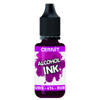 Cernit Alkoholtinte  rubinrot, 20 ml