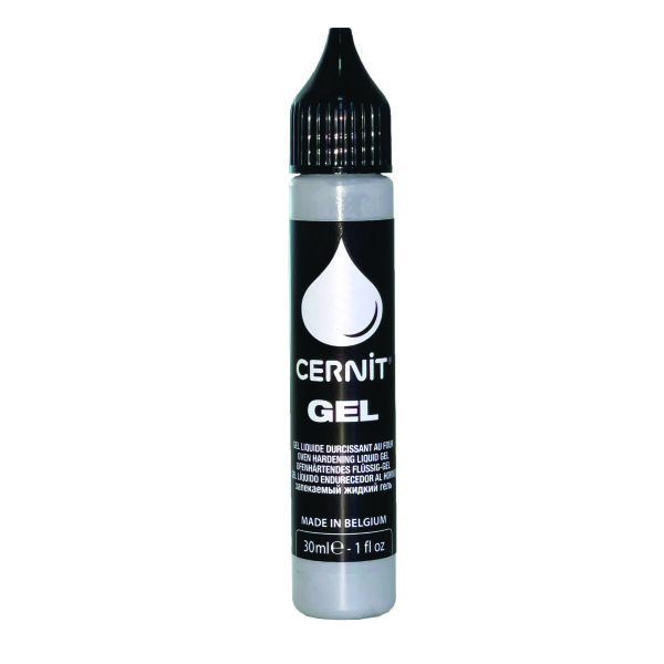 Cernit Gel  silber, 30 ml