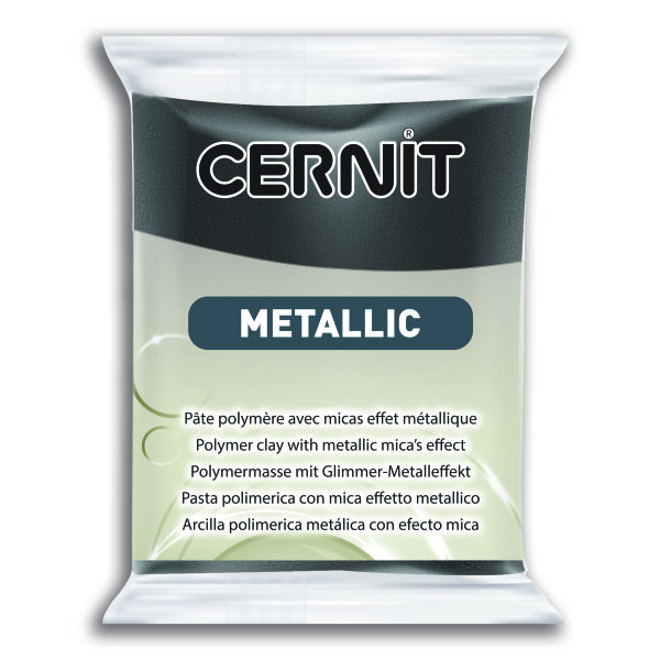 Cernit Metallic  hämatit, 56 g
