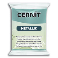 Cernit Metallic  stahl, 56 g