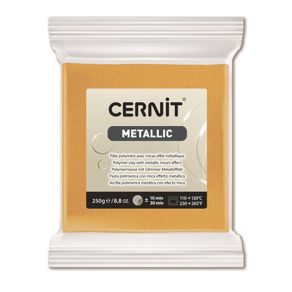 Cernit Metallic  gold, 250 g