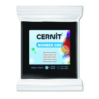 Cernit N°1  schwarz, 250 g
