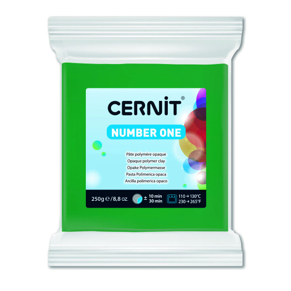 Cernit N°1  grün, 250 g