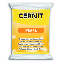 Cernit Pearl  gelb, 56 g