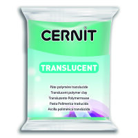 Cernit Translucent  smaragd, 56 g