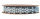 Dekoband Snowflake  silber, 10 m