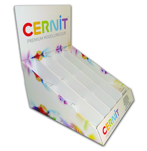 Display, leer für Cernit 56 g  für 15 x 6 Stk.