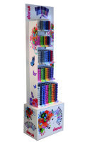 Display, ACRYL OPAK Marker  60 x 10 / 12 x 10 Stk.