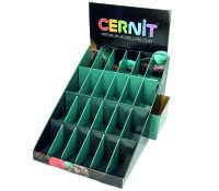 Display, leer für Cernit 56 g  für 24 x 6 Stk.