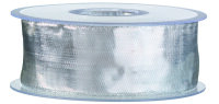 Drahtband Lamè  silber, 25 m