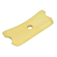 Drehschiene Holz, eckig, roh, 1 Stk.