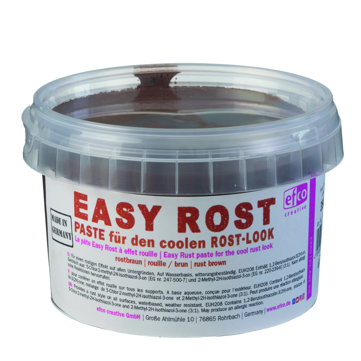 EASY ROST Paste 350 g rostbraun Rostlook Wanddekoration