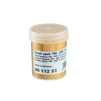 Email opak, 780 - 850 °C, goldocker, 45 g