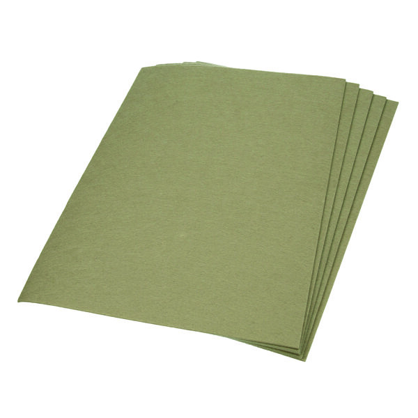 Filzplatte, für Dekorationen, oliv, ~450 g/m²  30 x 45 cm x ~3,0 mm