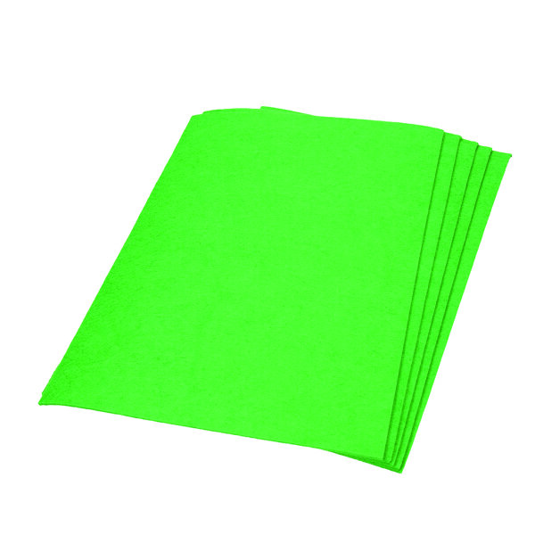 Filzplatte, für Dekorationen, grün, ~450 g/m²  30 x 45 cm x ~3,0 mm