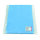 Filzplatte für Dekorationen hellblau ~145g/m² 20 x 30 cm x ~10 mm