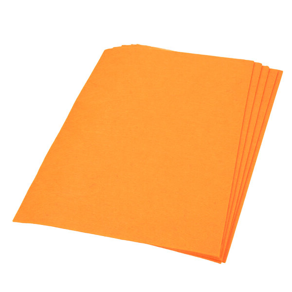 Filzplatte, für Dekorationen, dottergelb, ~450 g/m² 30 x 45 cm x ~3,0 mm