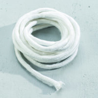 Flammschalen Runddocht, eng umflochten  10 m