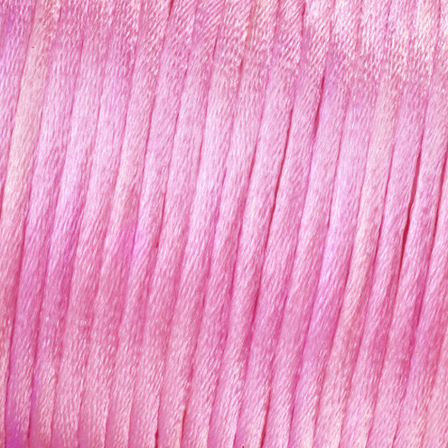 Flechtkordel Satin rosa 50 m