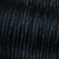 Flechtkordel Satin  schwarz
