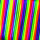 Flechtkordel Satin regenbogen 50 m