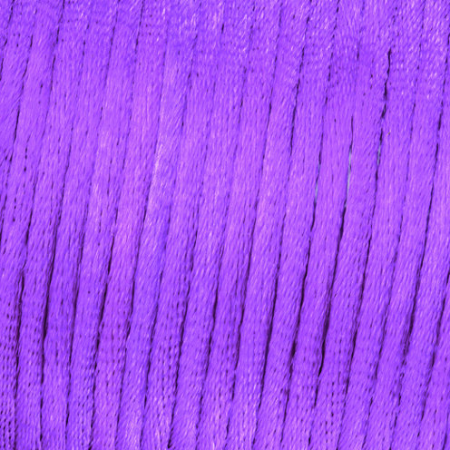 Flechtkordel Satin  violett 2 mm / 6 m