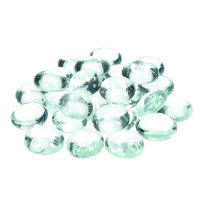Glas-Nuggets  glasklar 100 g / ~ 20 Stk.18 - 20 mm