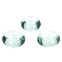 Glas-Nuggets  glasklar 100 g / ~ 20 Stk.18 - 20 mm