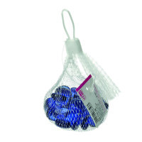 Glas-Nuggets  blau 100 g / ~ 20 Stk. 18 - 20 mm