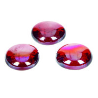 Glas-Nuggets irisierend  rot 100 g / ~ 20 Stk.